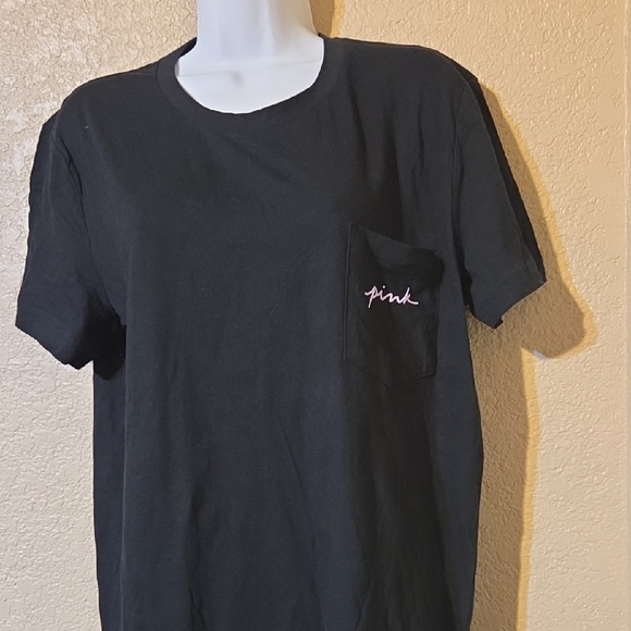 Black and Pink Short Sleeve Tee - Picture 1 of 4